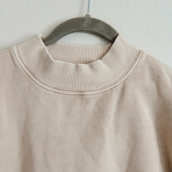 We The Free by Free People Beige Crewneck Sweatshirt - Picture 7 of 8